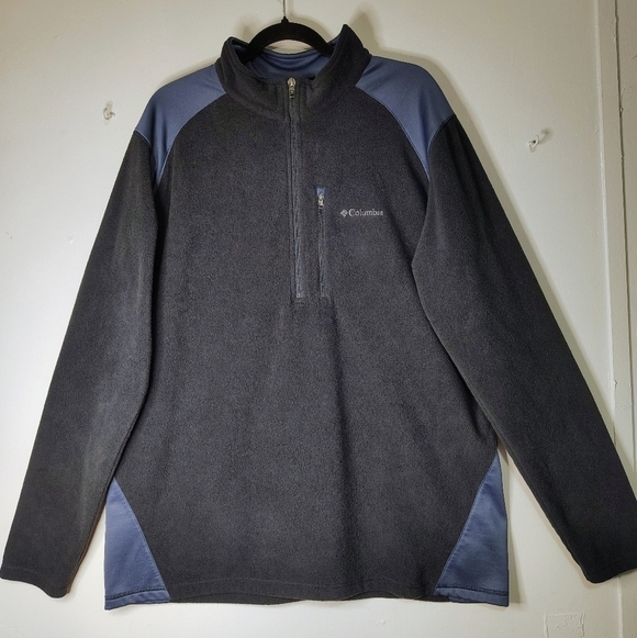 Columbia Other - Columbia Men's Fleece ½ Zip Pocket Winter Sweater, XL, grey.